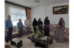 دیدار صمیمانه مدیر شبکه بهداشت و درمان کنگاور با بهورز بازنشسته؛ ادای احترام به سال‌ها خدمت صادقانه