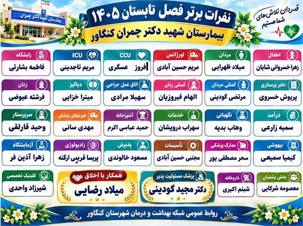 moarefi-nefarat-bartar-bimarestan-chamran-kangavar