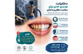 🦷 تأثیردخانیات وقلیان برسلامت دهان ودندان