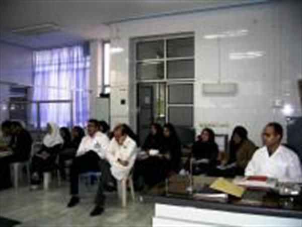 برگزاری دوره آموزشی ترانسفوزیون خون در بیمارستان شهید چمران