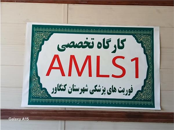 کارگاه تخصصی AMLS 1 فوریت‌های پزشکی شبکه بهداشت و درمان شهرستان کنگاوربرگزاری کارگاه آموزشی AMLS 1 به میزبانی فوریت‌های پزشکی شبکه بهداشت و درمان شهرستان کنگاور