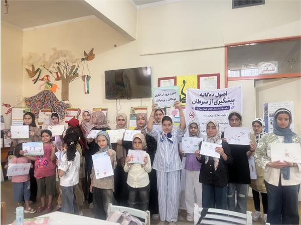 برگزاری نمایشگاه خودمراقبتی برای پیشگیری و‌کنترل سرطان