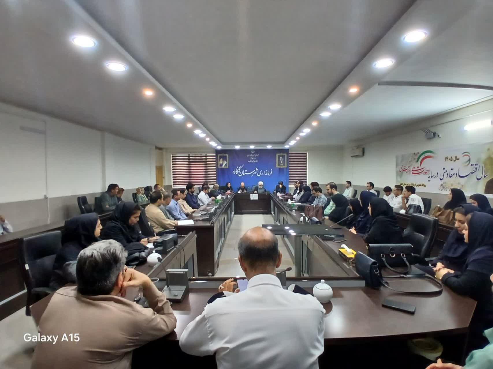 نشست کادر بهداشت و درمان شهرستان کنگاور با نماینده مردم در مجلس شورای اسلامی برگزار شد